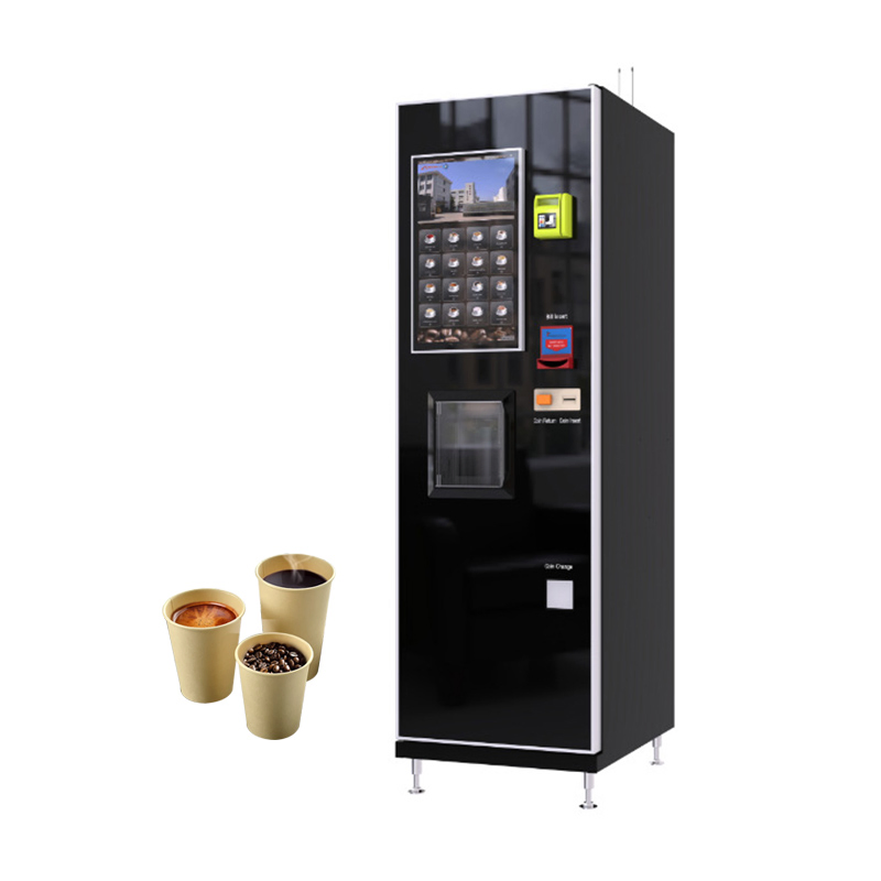 Chocolate Milk Tea Drinks Coffee Making Vending Machine for Subway Office Building
