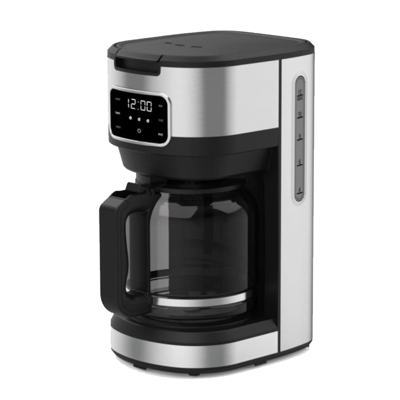 Household Item Full Function Digital Button Espresso Machine with Milk Frother Coffee Maker