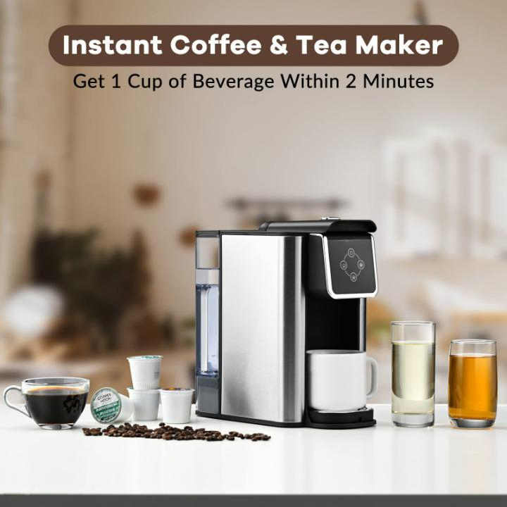 Hot Sale 120V 1150W Coffee Maker 3-in-1 Single Serve Ground Coffee Machine
