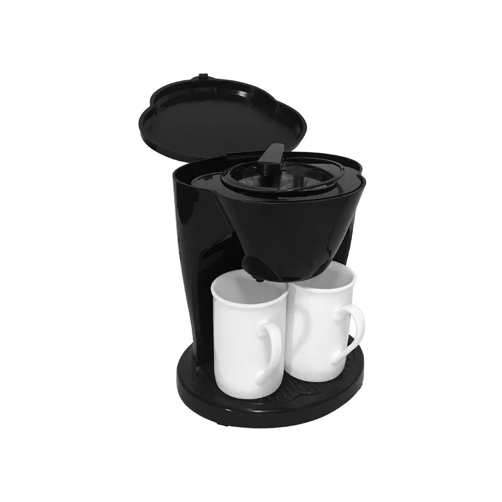 2 Cup Italian Porcelain Drip Coffee Maker Semi-Automatic Machine Us Household Hotel Use