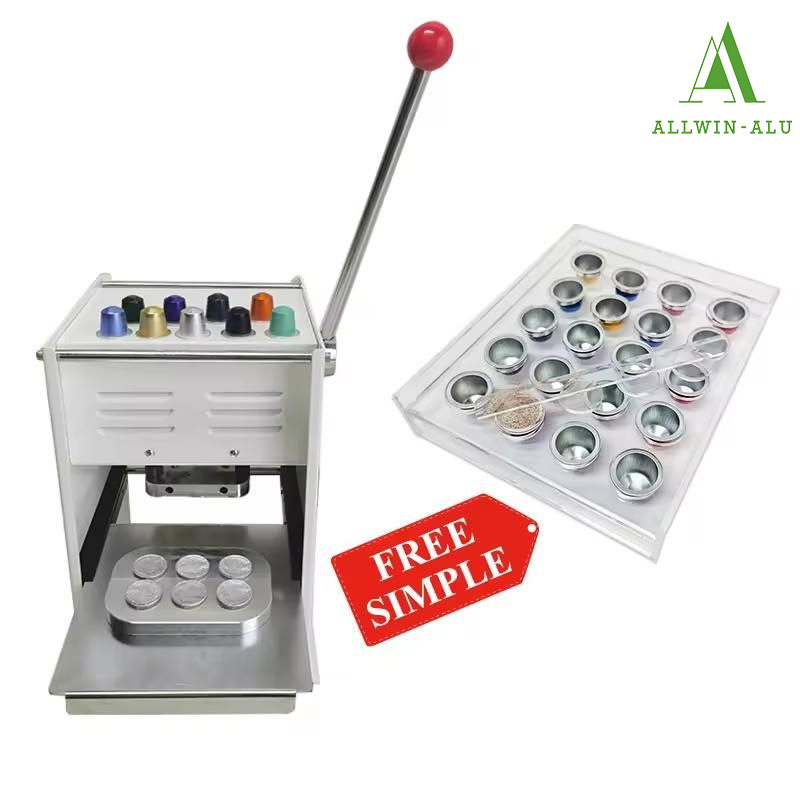 6 Holes Manual Sealing Machine for Kcup/Nespresso Coffee Capsules