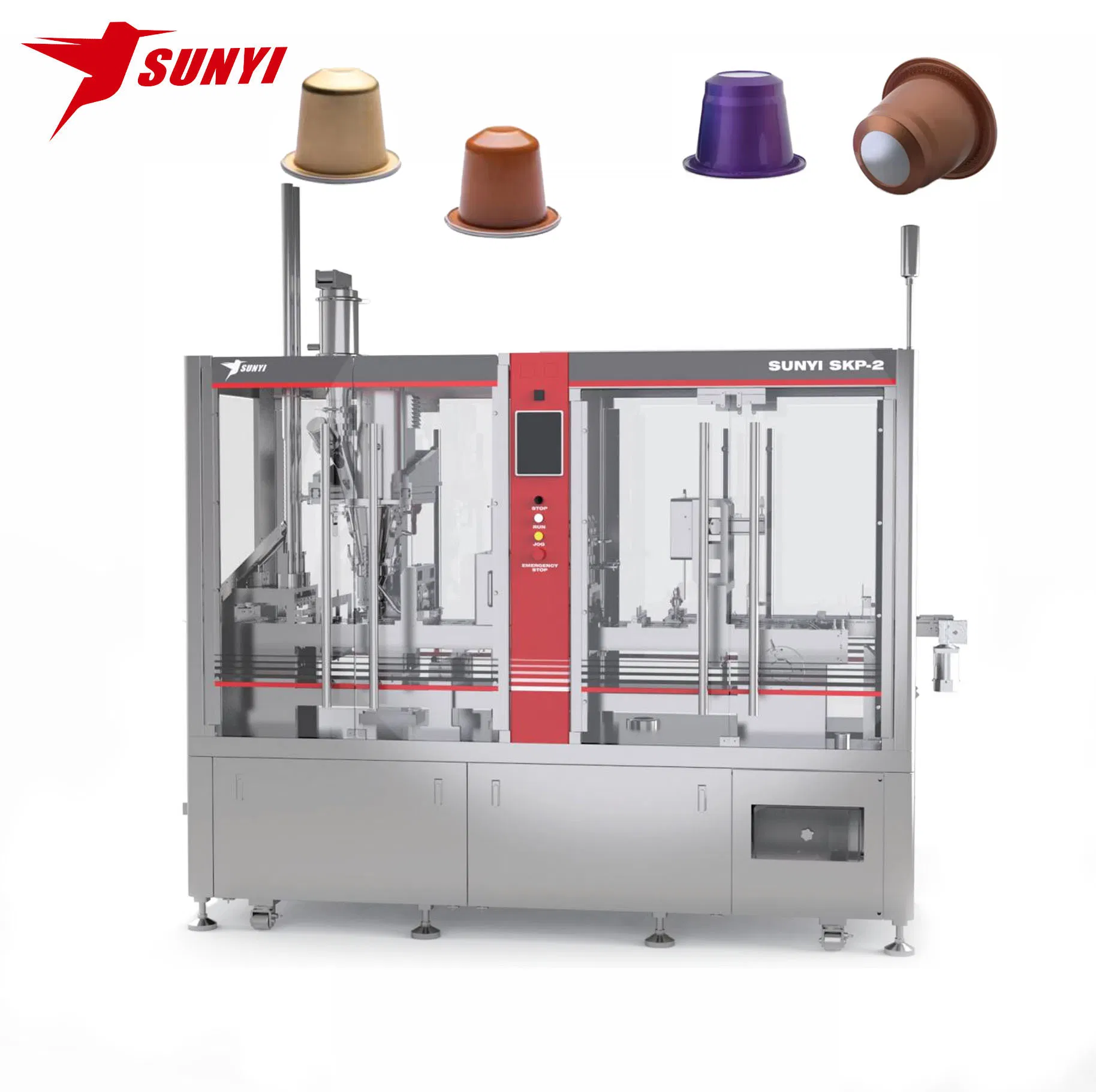 High-Speed Aluminum Coffee Capsule Packaging Machine for Efficient Production