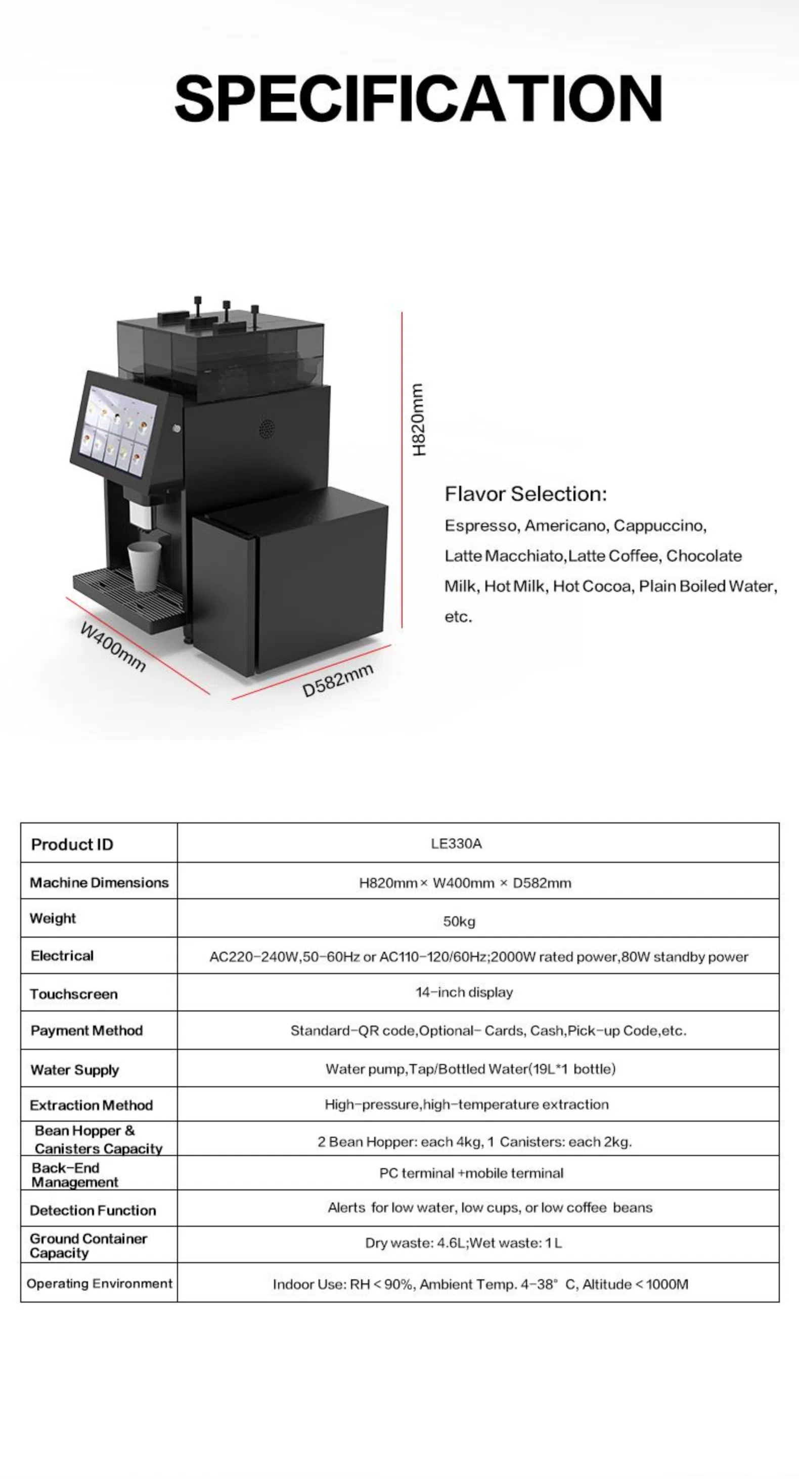 Coffee Vending Machine Feature 3