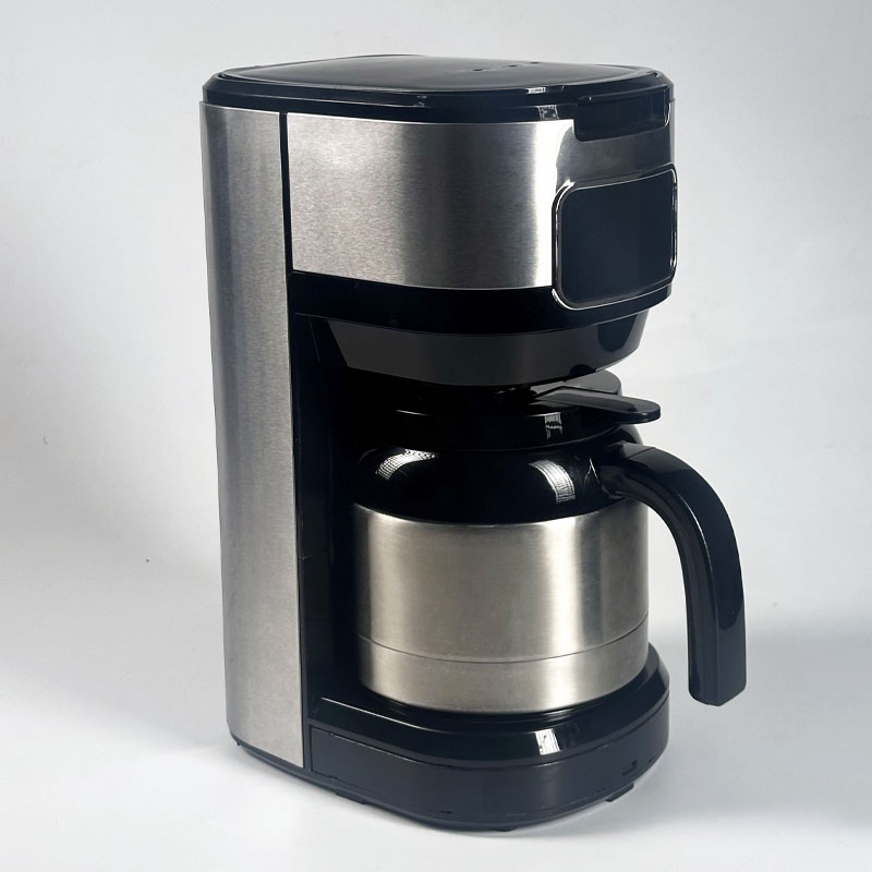 Household Item Full Function Digital Button Espresso Machine with Milk Frother Coffee Maker
