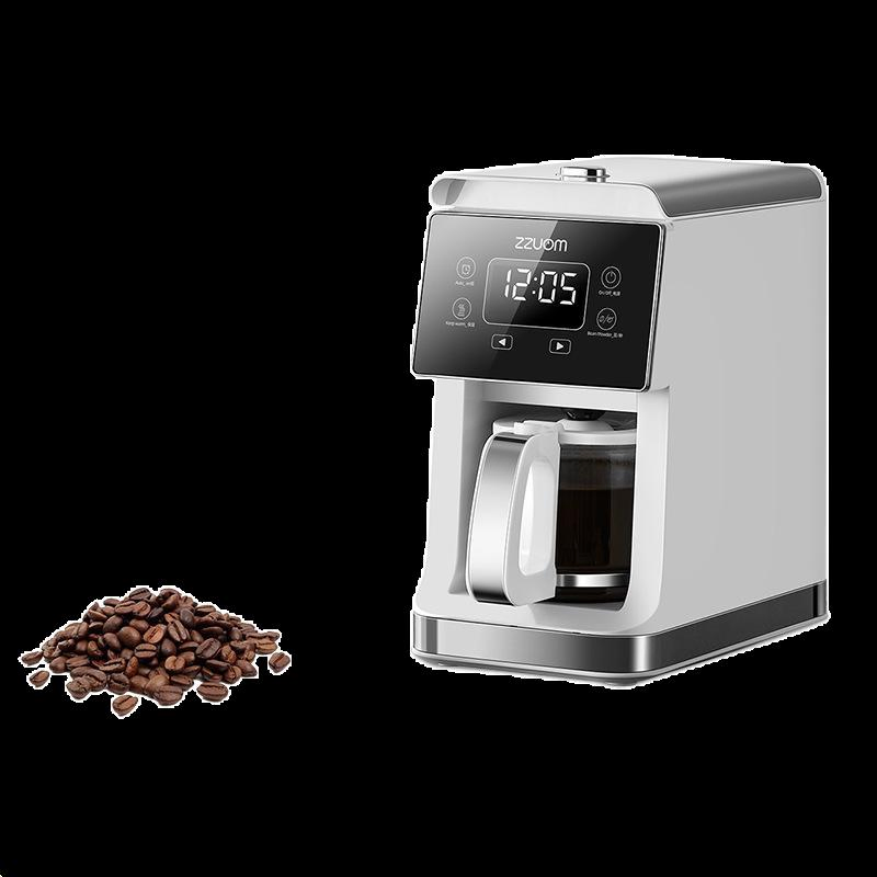 Coffee Machine Fully Automatic Freshly Ground Household American Drip Grinding Integrated Bean Powder Dual-Purpose Coffee Pot