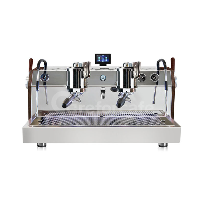 Stainless Steel Professional Double Group 4350W Rotary Pump Commercial Italy Coffee Espresso Machine for Cafe