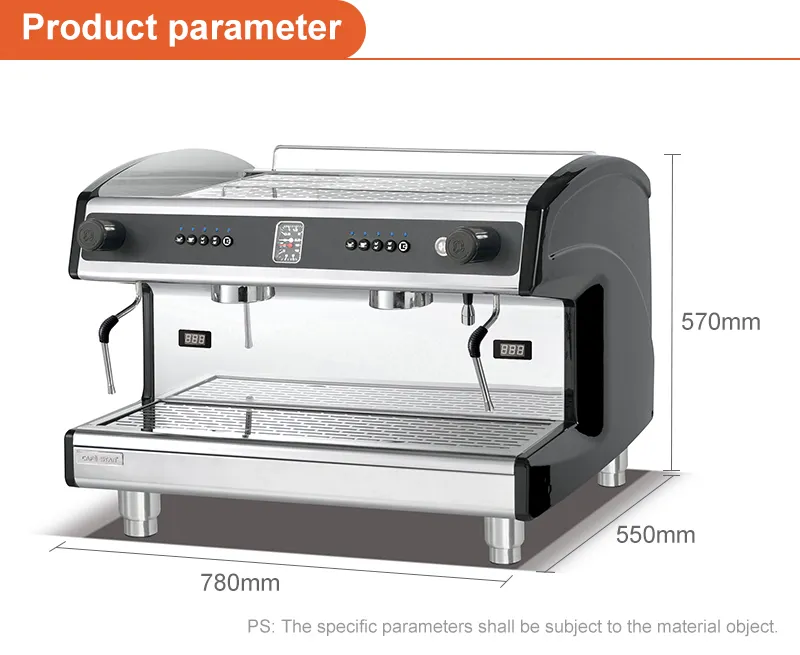 Espresso Machine Detail 1