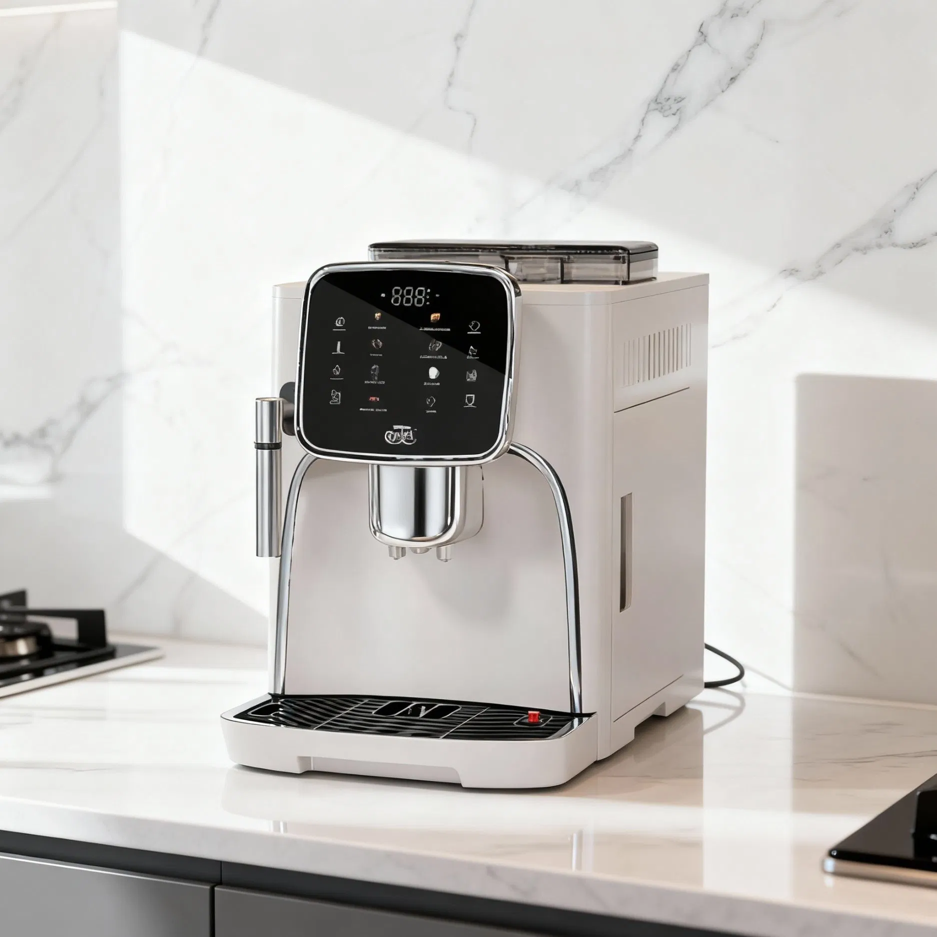 Commercial Coffee Machine for Office Use with Bean to Cup Fresh Grinding Technology