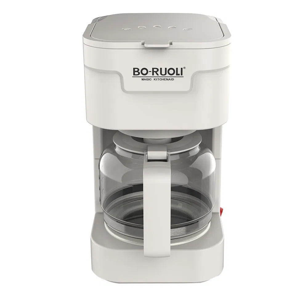 American Hotel 5 Cups 650W 60Hz Automatic Electric Drip Coffee Makers Black White Color Drip Coffee Machine