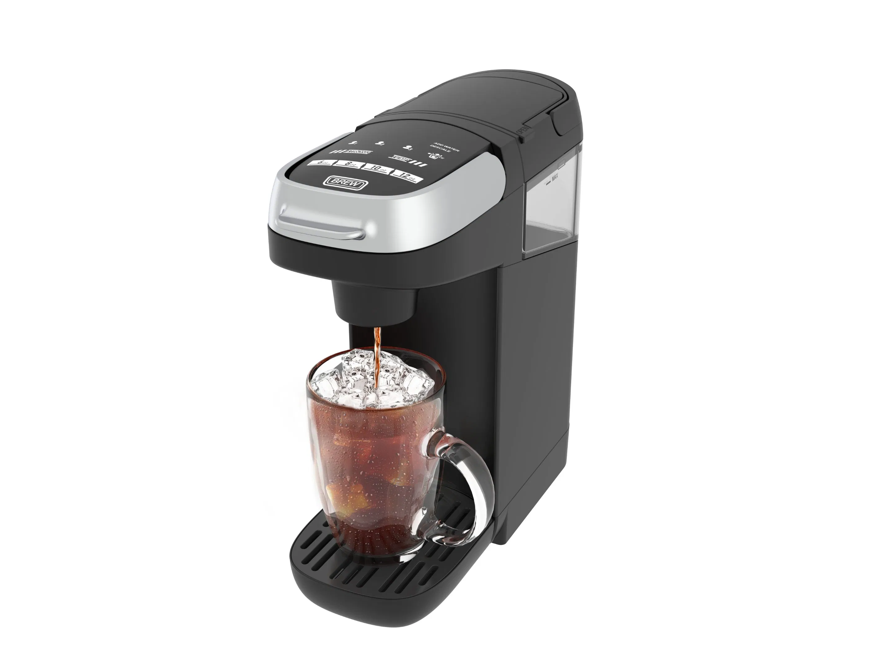 Hotel Room Single Serve Automatic Single Cup Serve Coffee Maker K Capsule Big Water Tank Mini Coffee Machine