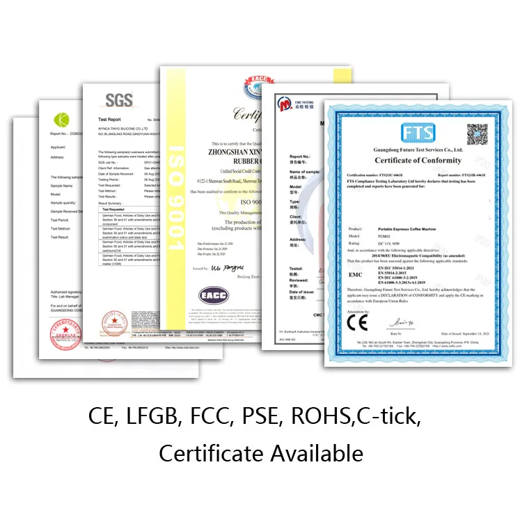 Certifications
