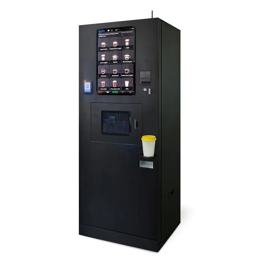 Coffee Vending Machine Side View