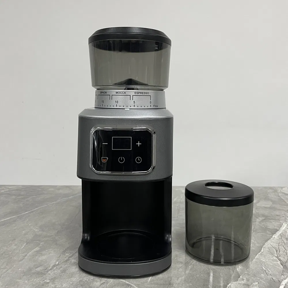 GF2005b Adjustable Household Burr Coffee Grinder Machine with Digital Panel
