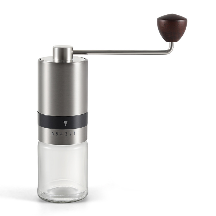 Germany Gold Hand Handmade Burr High Quality Korea Manual Glass Italian Hand Grinder Coffee