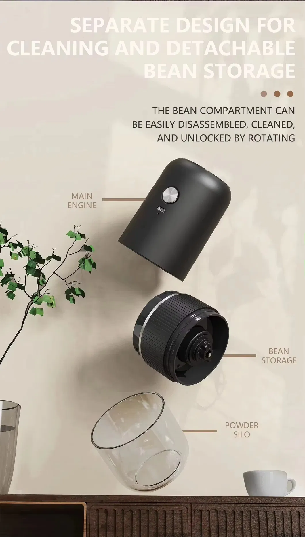 Coffee Mill Detail 5