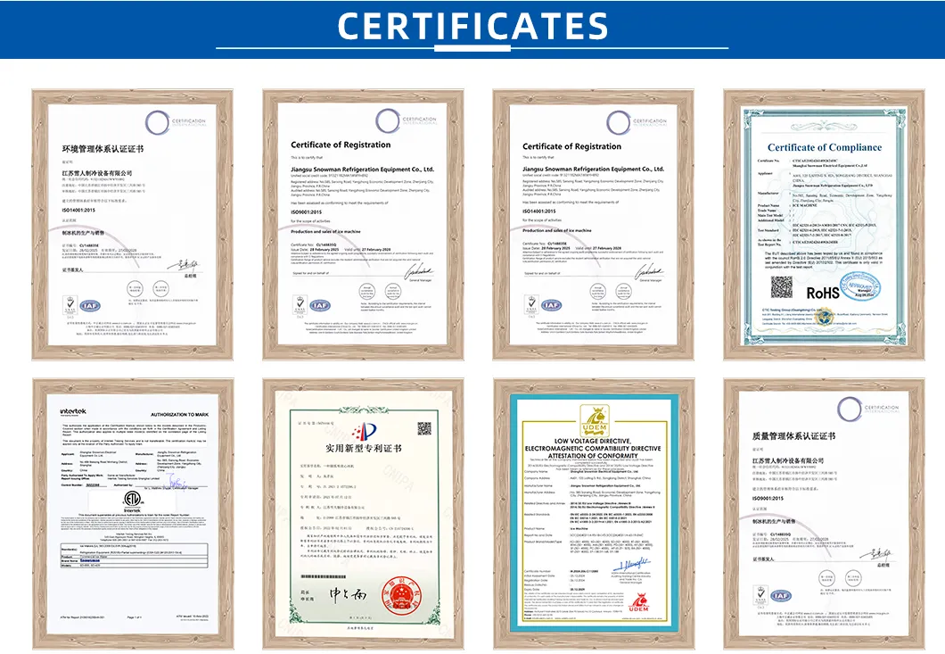 Certifications