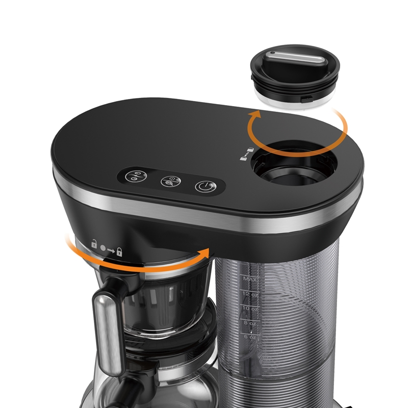 Drip Coffee Maker with 2 Grind Setting Pounder Function