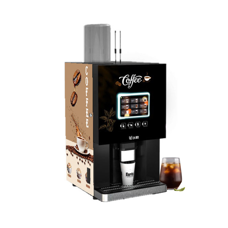 Bean to Cup Espresso Coffee Vending Making Machine for Hospital and Office