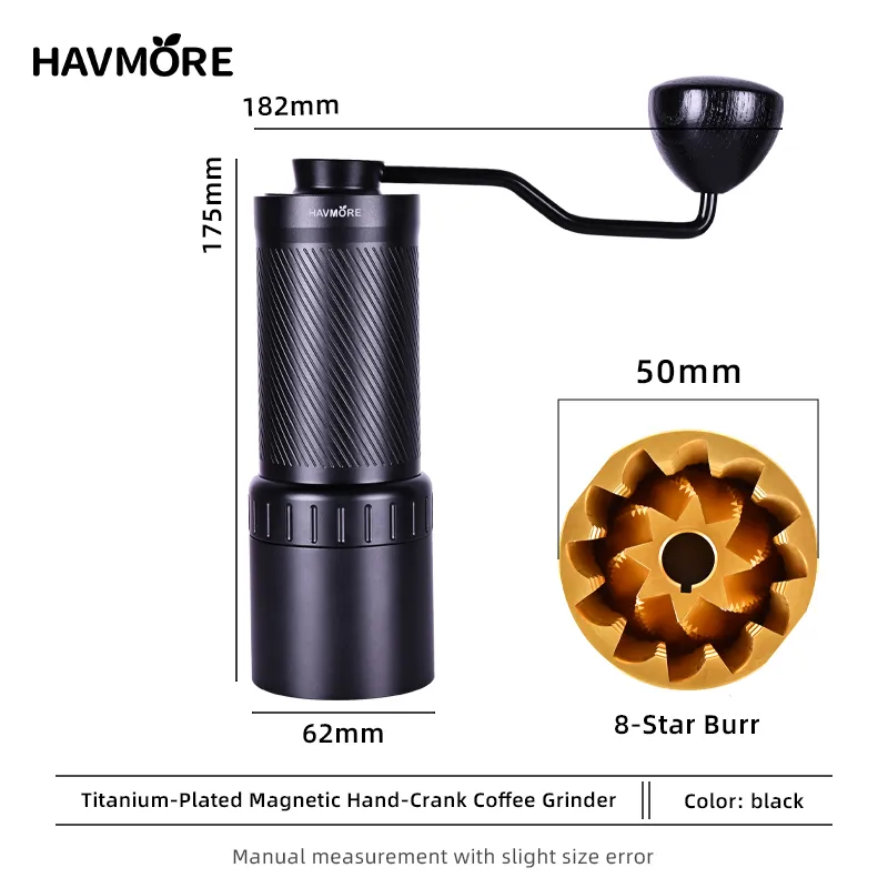 Manual Stainless Steel Burr Mill P2