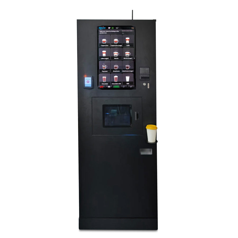 Smart Commercial Self-Service Coffee Vending Machine for Offices