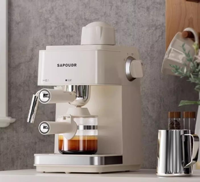 Ln Sapoudr Coffee Machine, Small Italian Semi-Automatic Office, American Coffee Machine