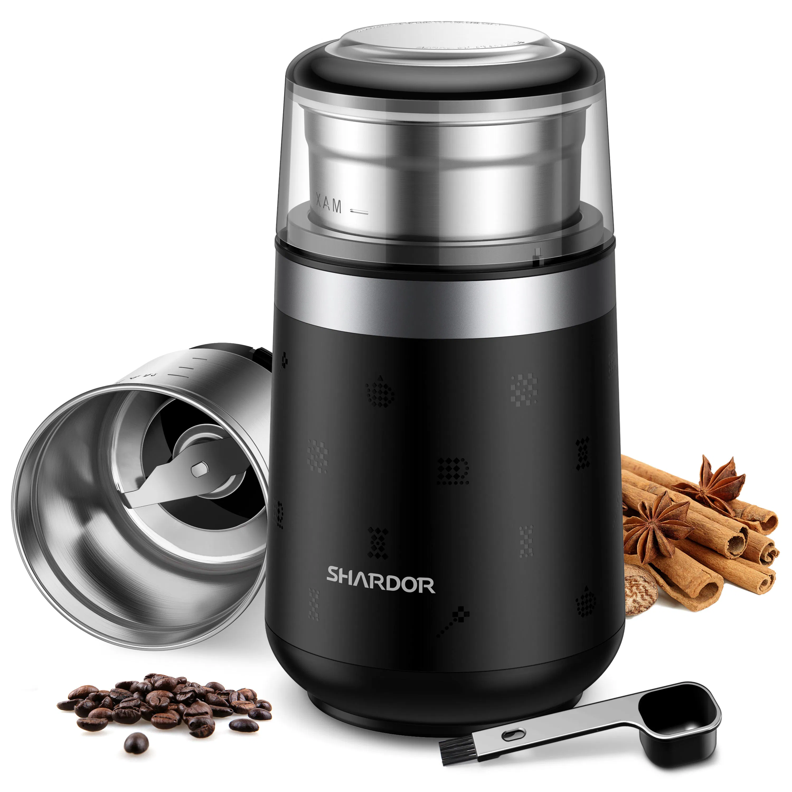 Removable Stainless Steel Bowl Grinder Electric Espresso Coffee Grindinq Coffee Bean Grinder