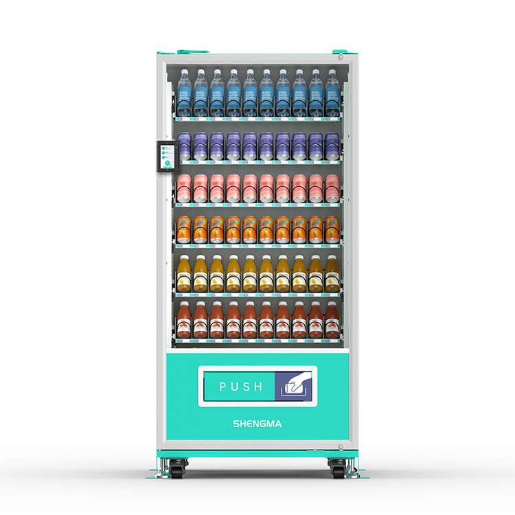 Office Combo Vending Machine Compact Design for Coffee Snack Supply