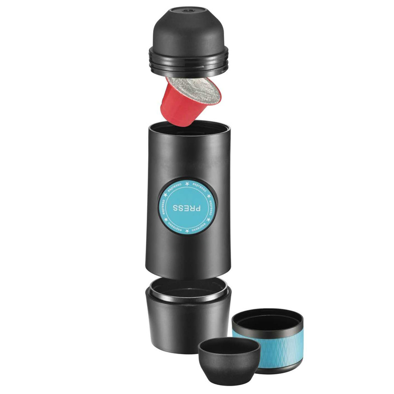 Portable Espresso Coffee Maker Manually Travel Coffee Machine Set, Perfect for Camping