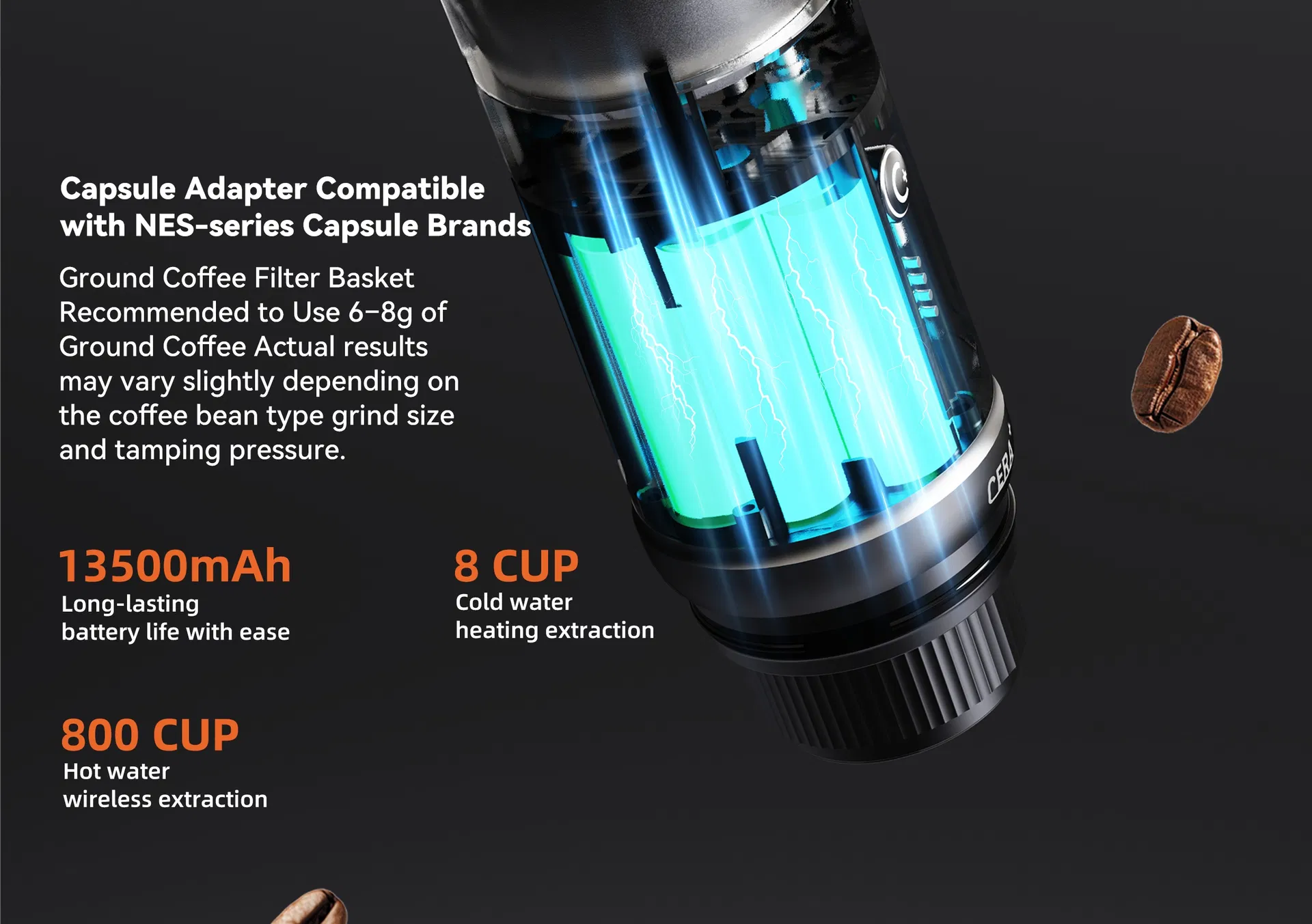 Portable Espresso Maker Detail 4