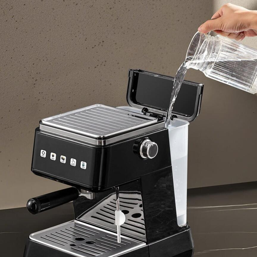 Semi-Automatic High-Pressure Intelligent Color Screen Small Household Coffee Maker