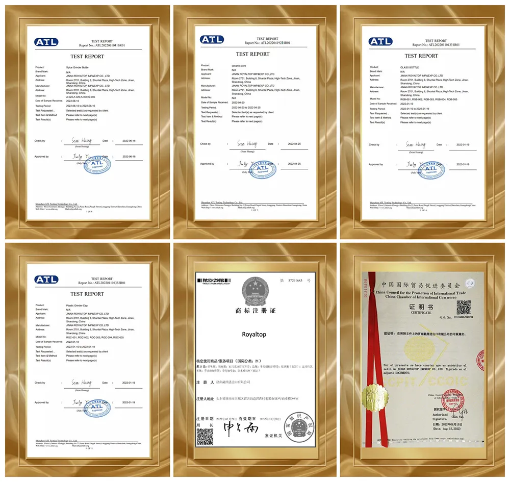Certifications