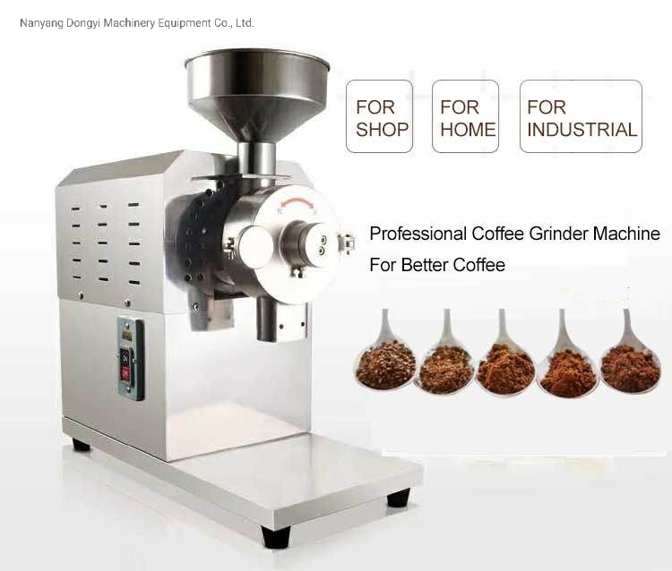Coffee Grinder Stainless Steel Hot Sale 60kg/H Factory Supply
