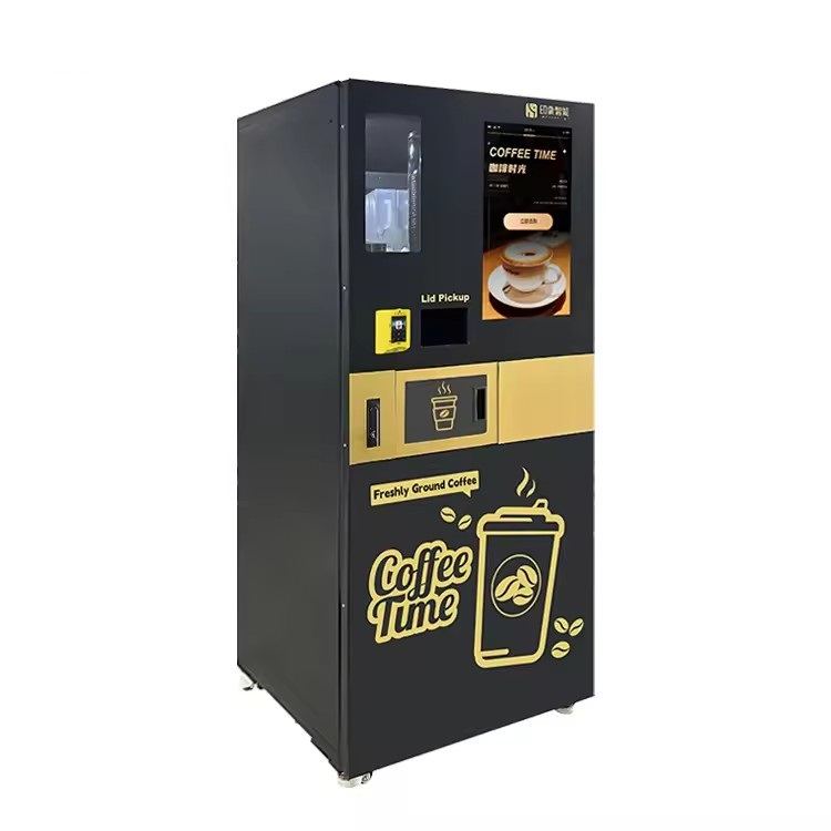 Office Business Card Reader Vending Machine Coin Operated Coffee Vending Machine on Sale
