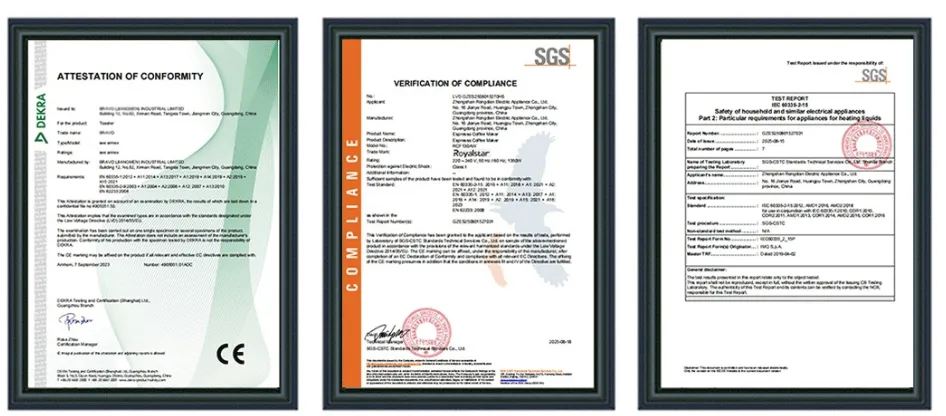 Product Certifications