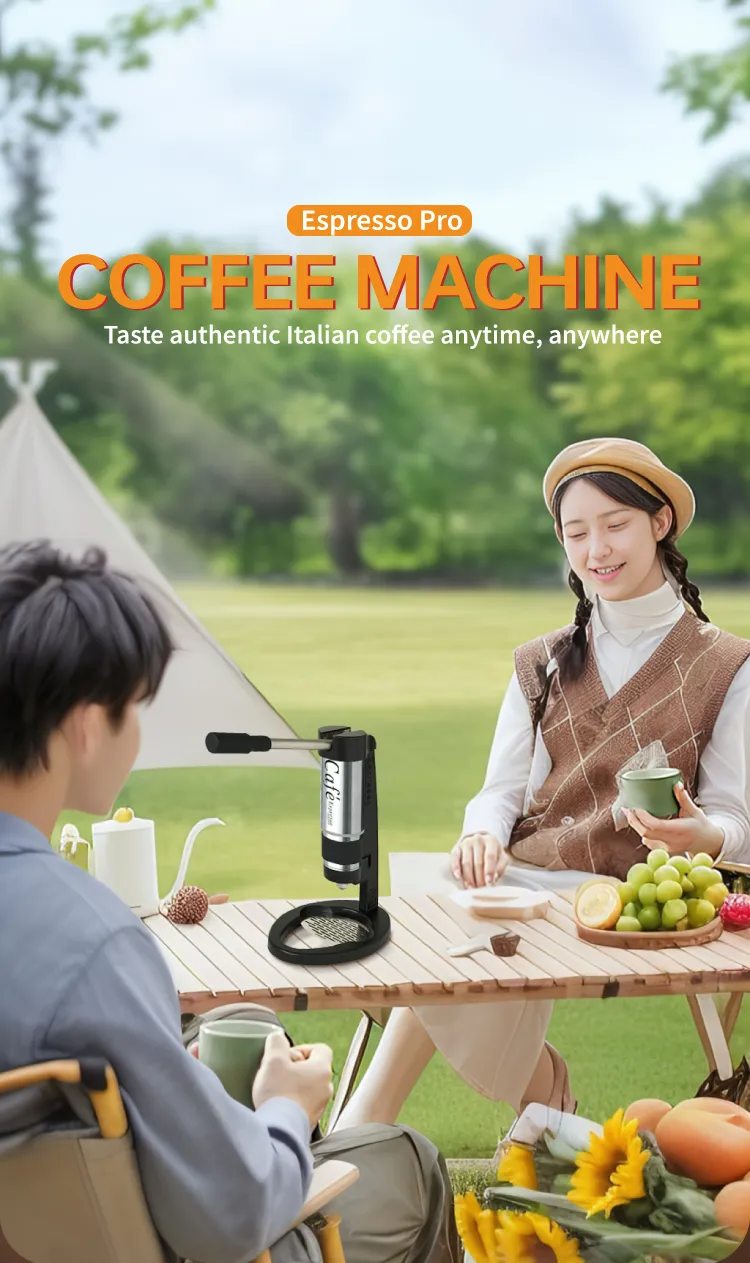 304 Stainless Steel Portable Hand Coffee Espresso Maker