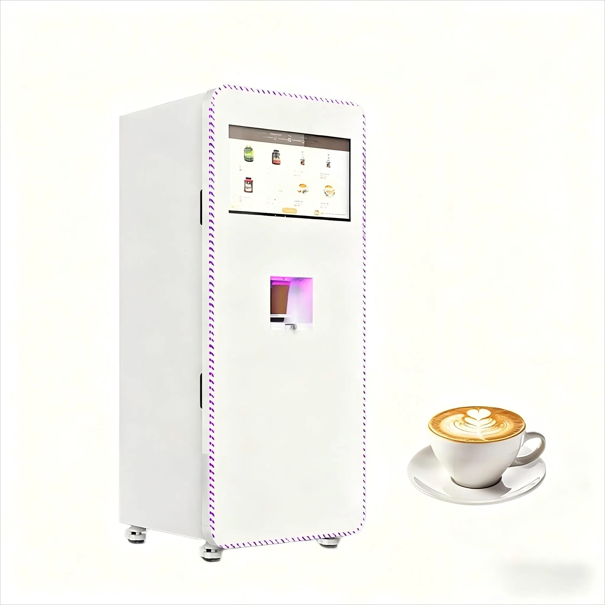 Coin Operated Hot Coffee Vending Machines for Office Business
