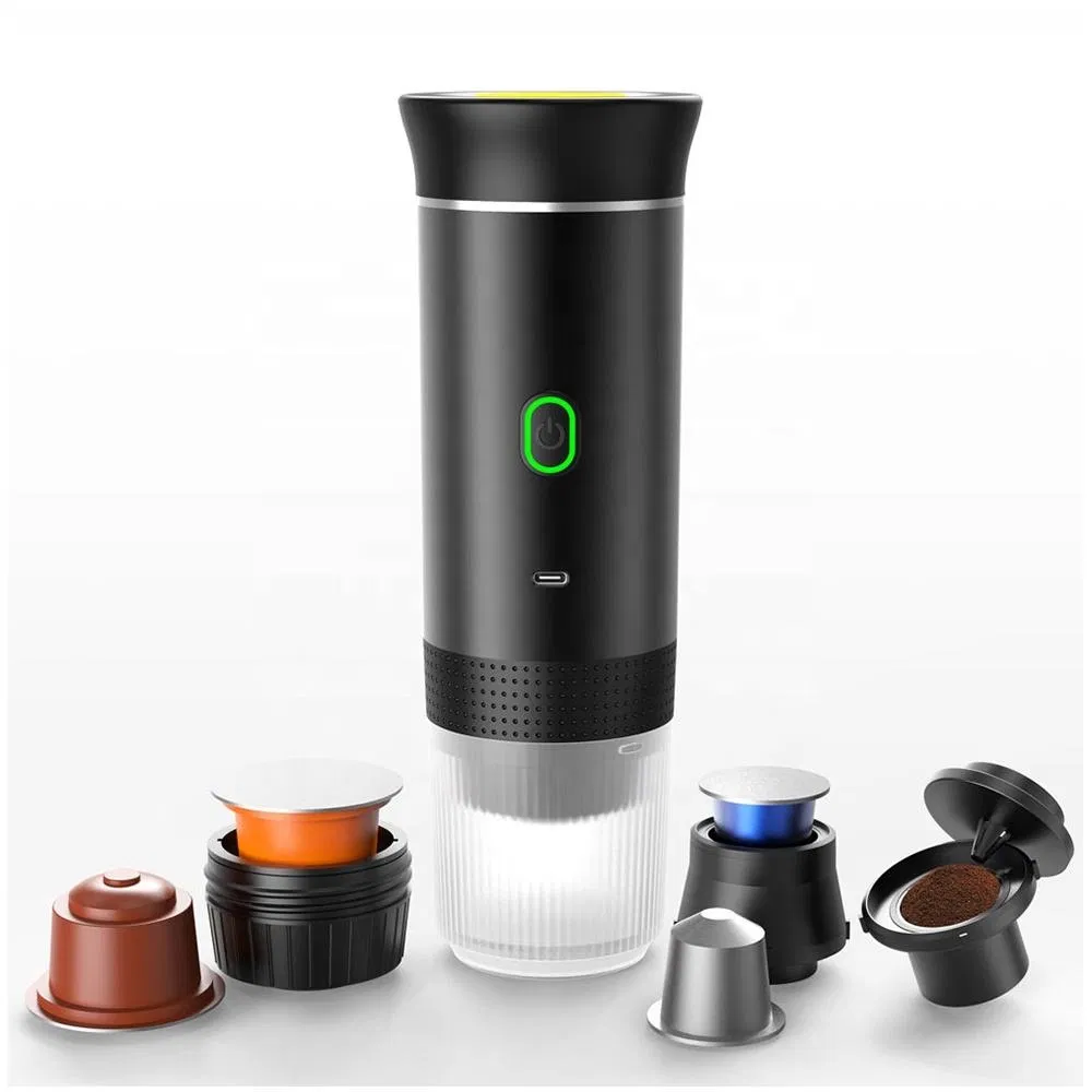 3-in-1 Multifunctional One-Touch Start Coffee Maker Mini Portable Capsules Coffee Maker