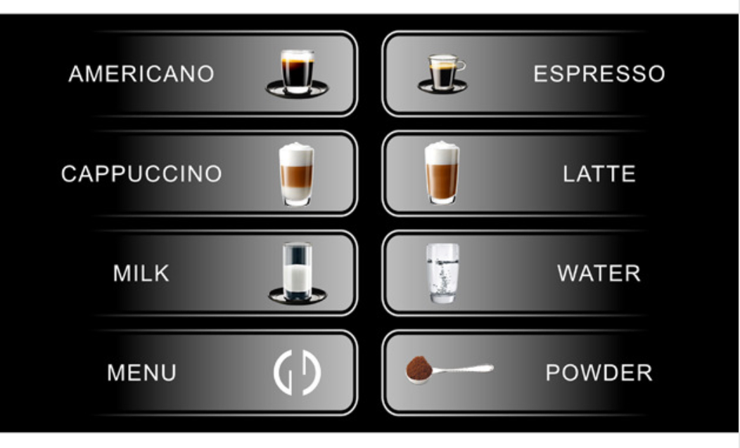 Full Auto Super Fully Automatic Vending Cappuccio or Latte Esspresso Making Machine Commercial Coffee Maker Office 110V 220V Coffee Machine with Grinder Prices