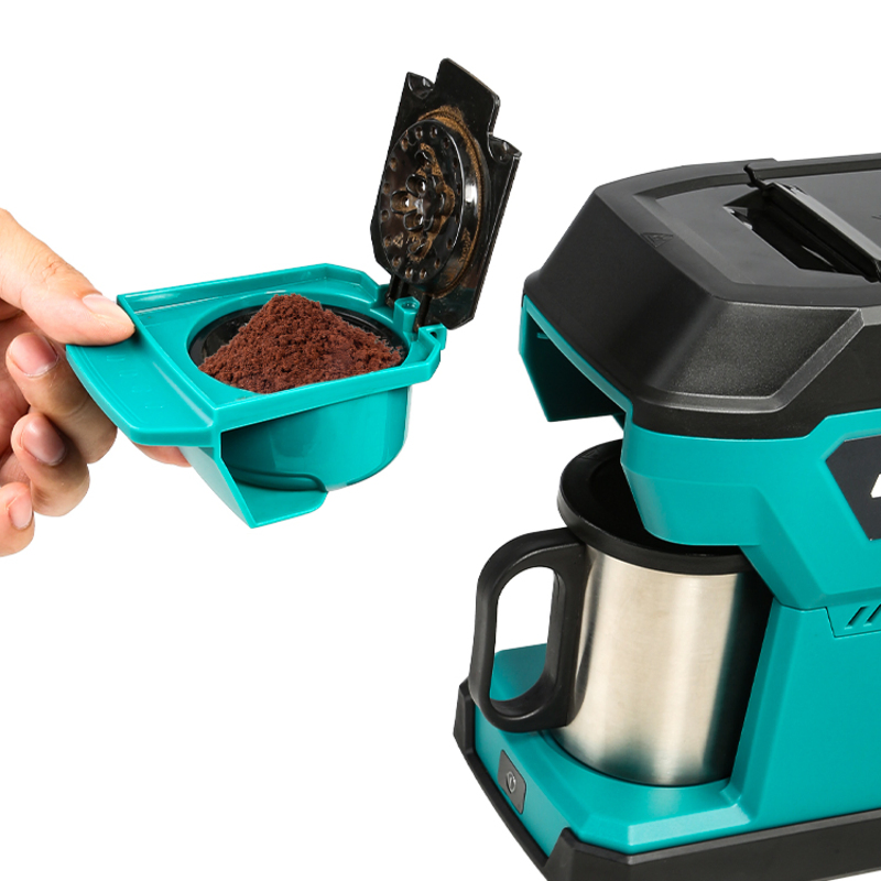 Portable Rechargeable Drip Coffee Maker with 20V Lithium Battery