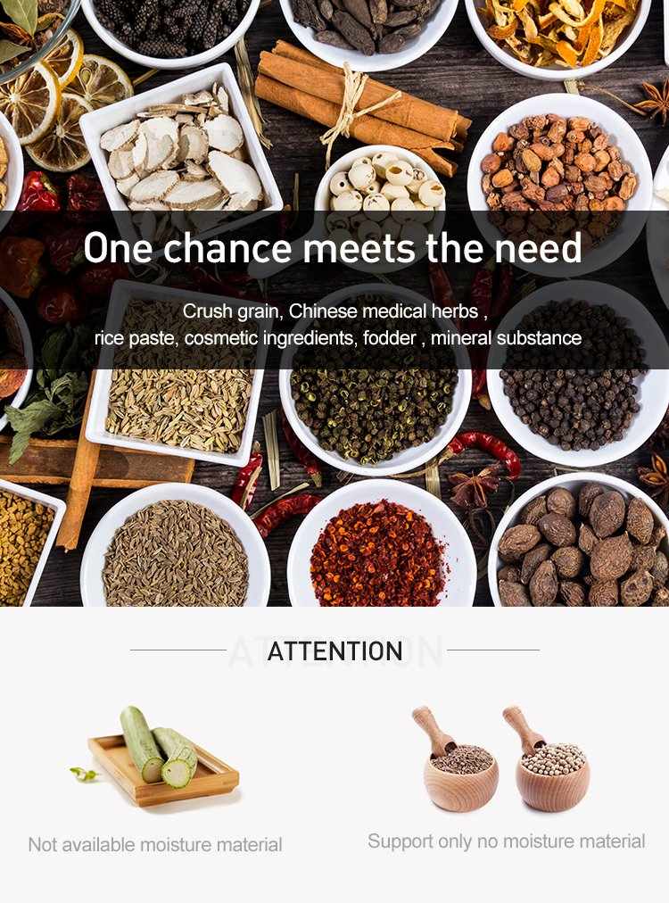 Swing Type Food Grinder/Coffee Grinding Machine/Commercial Spice Grinder