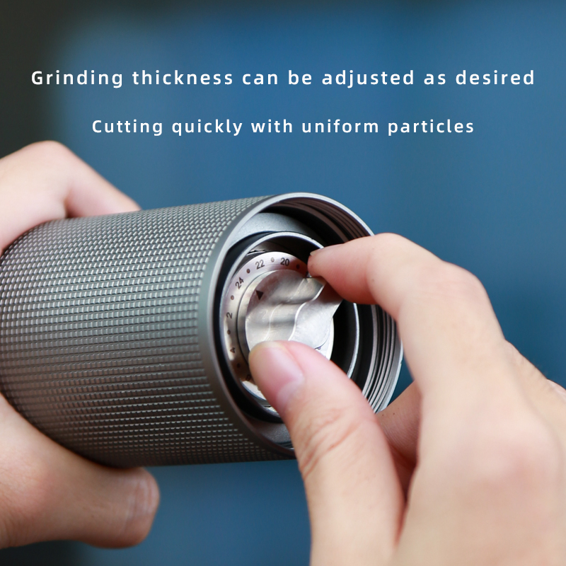 Ecoffee G12s Professional Manual Espresso Grinder CNC Steel Burr Adjustable