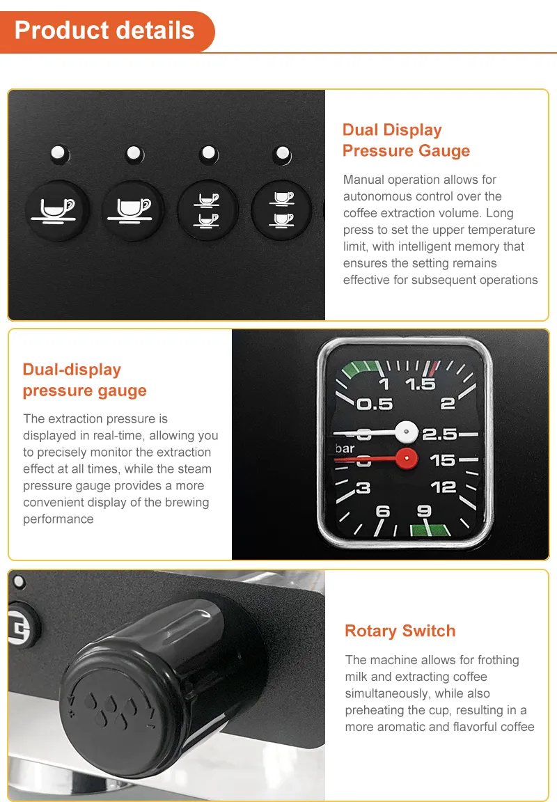 Espresso Machine Detail 2