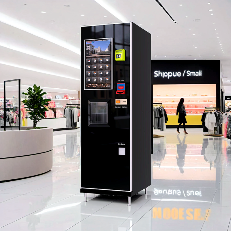 Le308b Commercial Free Standing Bean-to-Cup Coffee Vending Machine for Hot Drinks