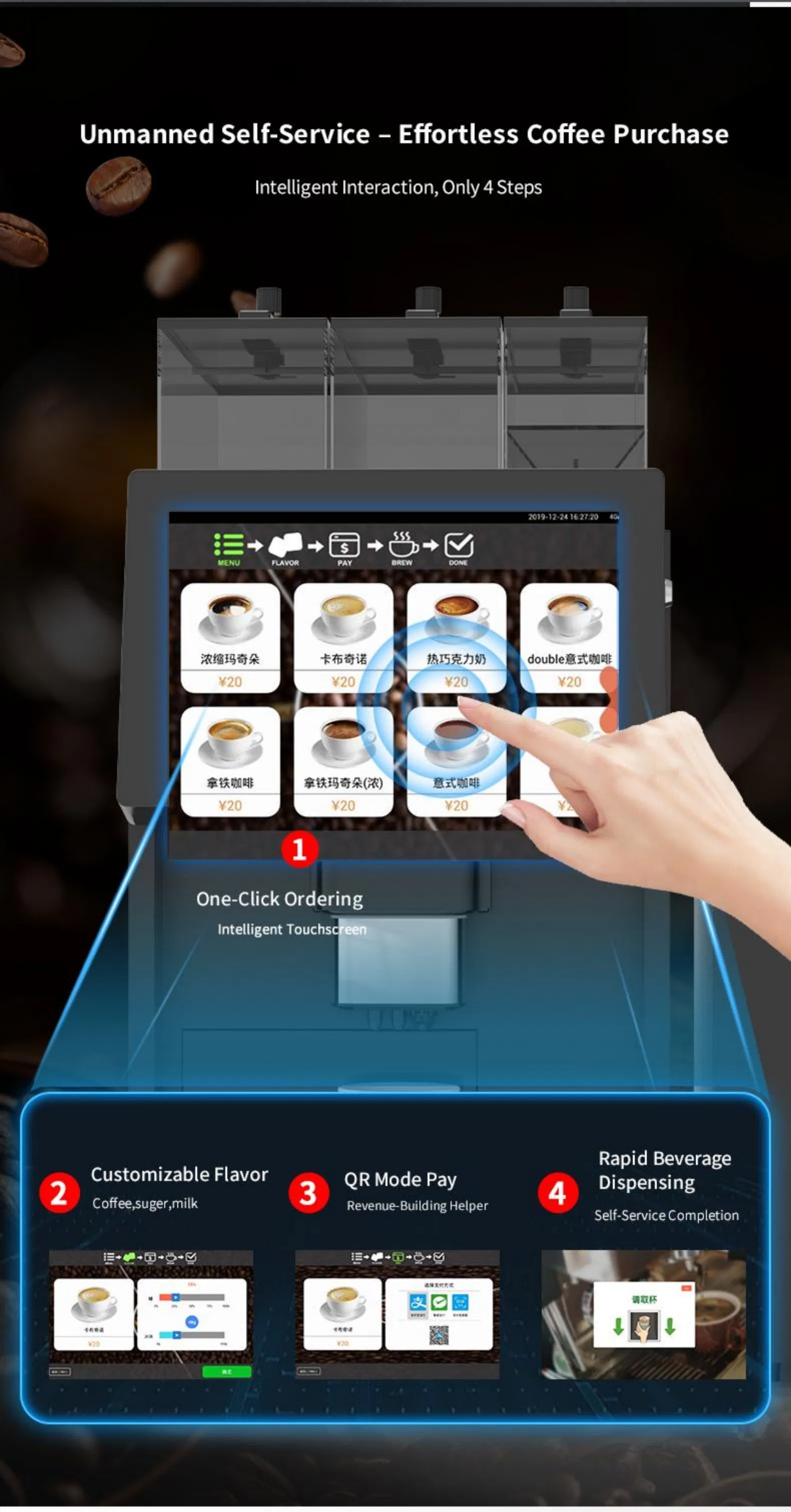 Coffee Vending Machine Feature 2