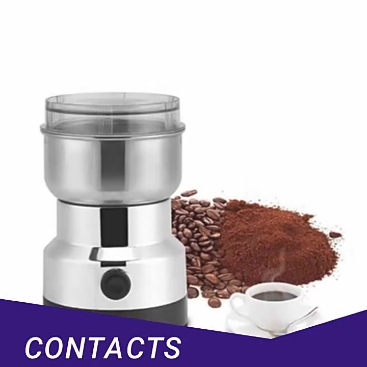 Electric Coffee Grinder Electric Coffee Bean Grinder Small Mini Electric Pepper Grinder Herb Grinder Electric Spice Grinder Electric Grinder Herb Electric