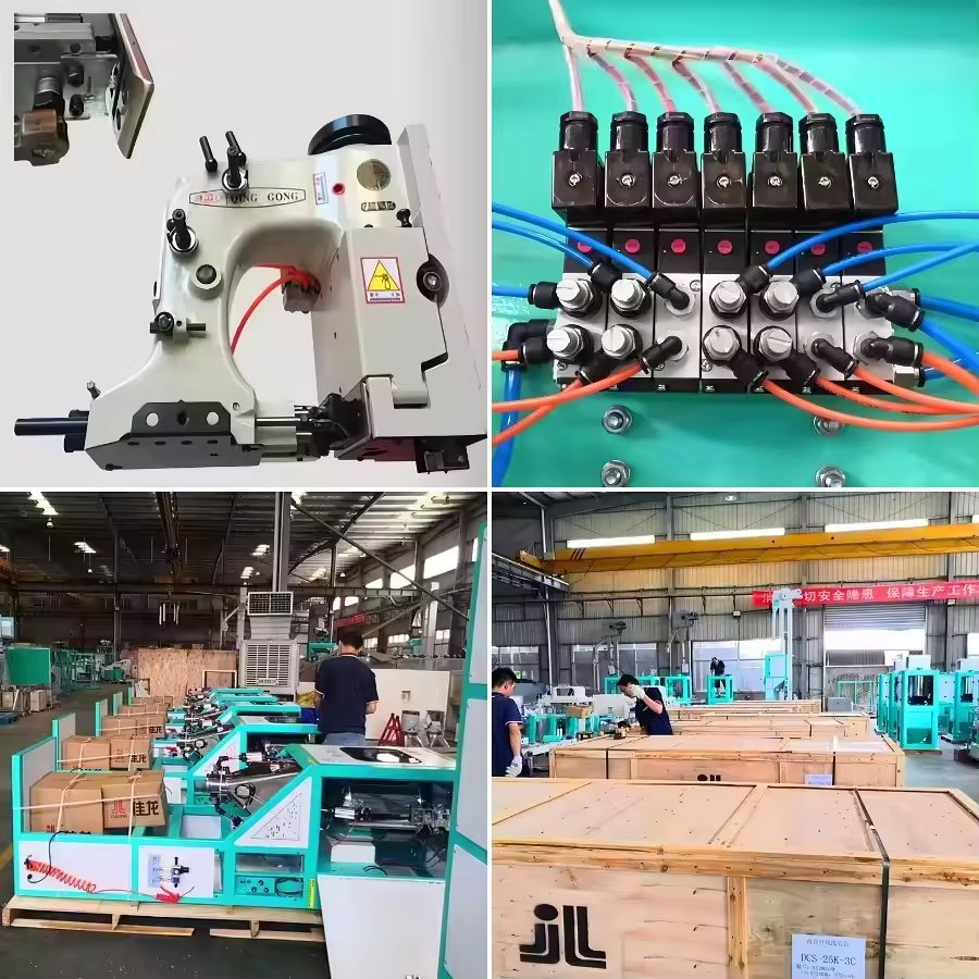 Semi Automatic PLC 25kg Rice Coffee Beans Vacuum Packaging Machine for Wheat Corn Nuts Peanuts Seeds Granules Powder Filling Sealing System