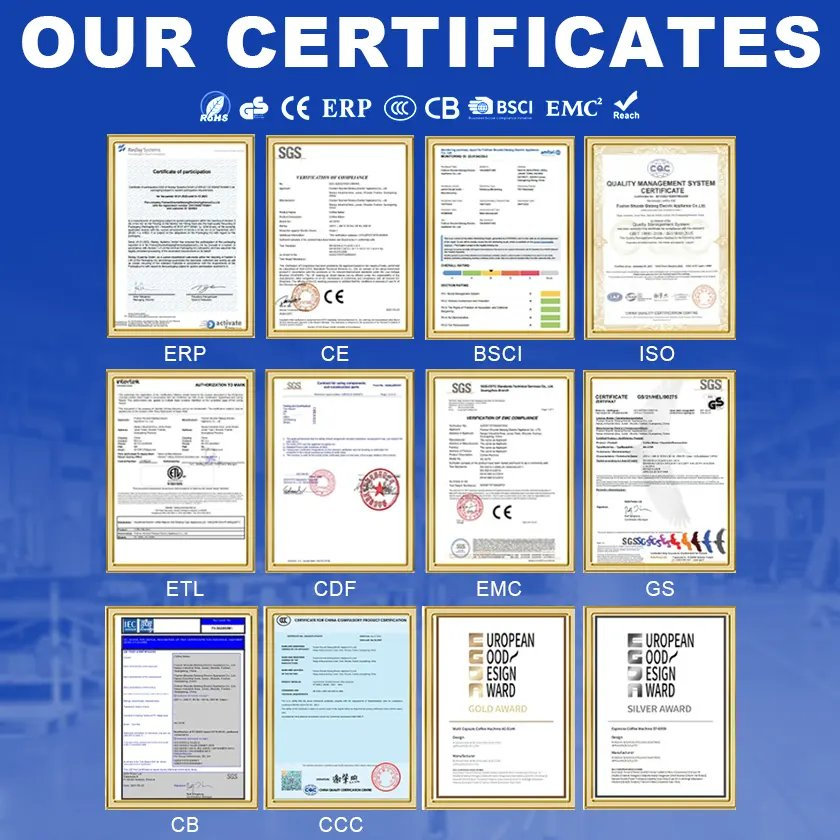 Longbank Hot Selling 2-in-1 Single Serve Coffee Maker