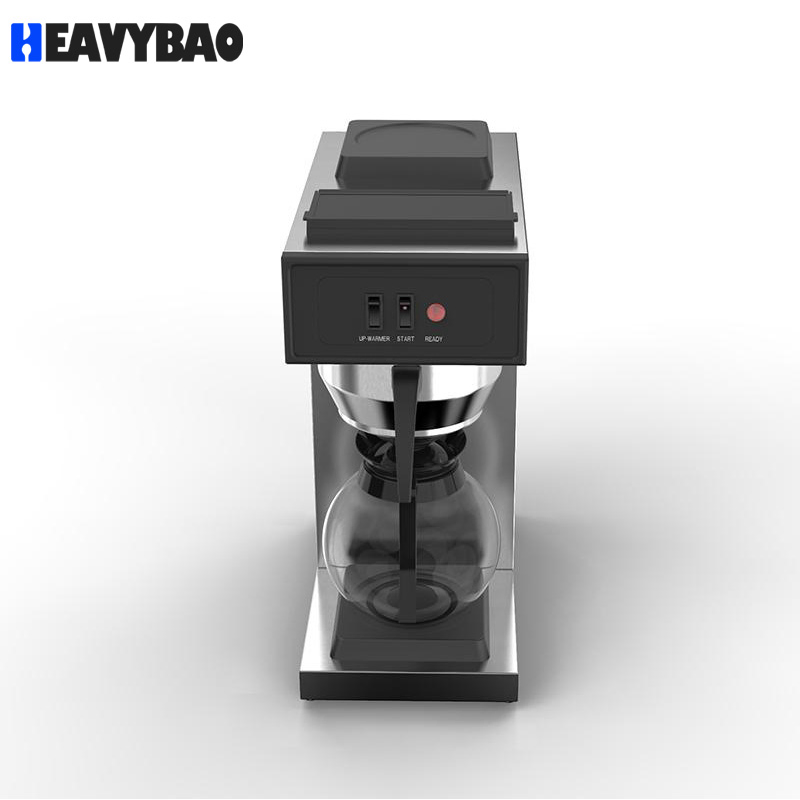Heavybao Factory Direct Automatic Stainless Steel Commercial American Drip Coffee Maker Machine