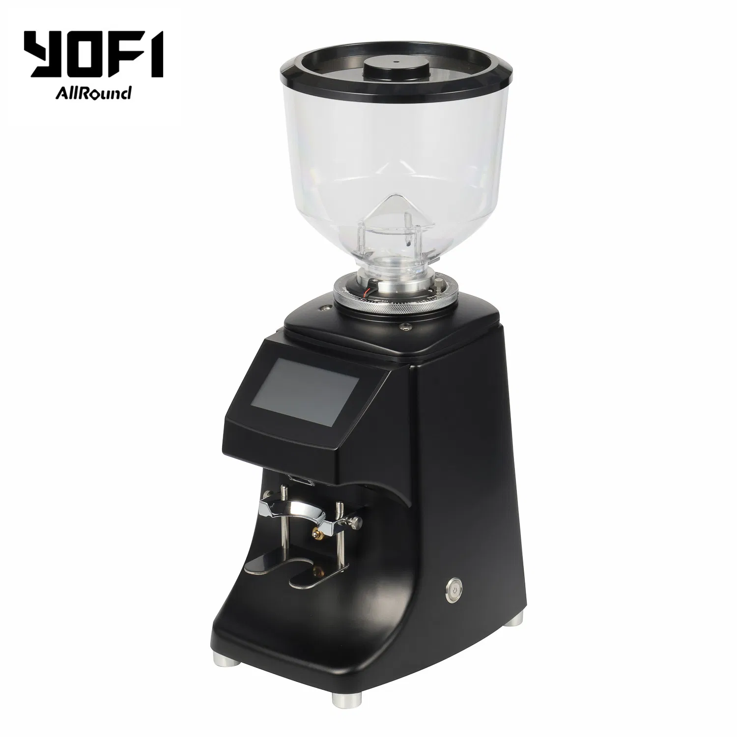 High Power Commercial Espresso 83mm Flat Burr Coffee Grinder Automatic Manual Operation
