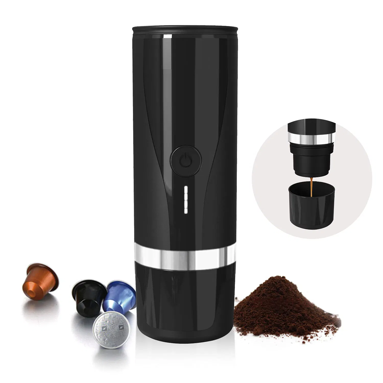 Hot Sale Portable Multifunctional Large Capacity Italian Coffee Option Automatic Espresso Maker